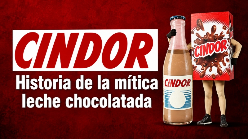 Imagen destacada de una investigación sobre la historia de Cindor, la leche chocolatada argentina.